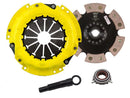 ACT HD/Race Rigid 6 Pad Kit - 9/89-6/91 Toyota Corolla GTS 4AGE, 6/85-89 MR2 - 212mm - TC1-HDR6