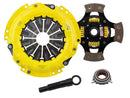 ACT XT/Race Sprung 4 Pad Kit - 9/89-6/91 Toyota Corolla GTS 4AGE, 6/85-89 MR2 - 212mm - TC1-XTG4