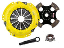 ACT XT/Race Rigid 4 Pad Kit - 9/89-6/91 Toyota Corolla GTS 4AGE, 6/85-89 MR2 - 212mm - TC1-XTR4