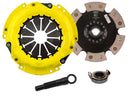 ACT HD/Race Rigid 6 Pad Kit - 00-05 Toyota Celica GT GTS, 93-13 Corolla, Matrix, MR2 Spyder - 212mm - TC2-HDR6