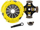 ACT XT/Race Sprung 4 Pad Kit - 00-05 Toyota Celica GT GTS, 93-13 Corolla, Matrix, MR2 Spyder - 212mm - TC2-XTG4