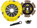 ACT XT/Race Sprung 6 Pad Kit - 00-05 Toyota Celica GT GTS, 93-13 Corolla, Matrix, MR2 Spyder - 212mm - TC2-XTG6
