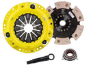 ACT XT/Race Rigid 6 Pad Kit - 88-8/89 Toyota Corolla GTS 4AGE RWD, 85-6/85 MR2 - TL2-XTR6