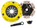 ACT HD/Race Rigid 6 Pad Kit - 5/91-8/92 Toyota Corolla Non-GTS - TL3-HDR6