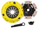 ACT XT/Race Rigid 6 Pad Kit - 5/91-8/92 Toyota Corolla Non-GTS - TL3-XTR6