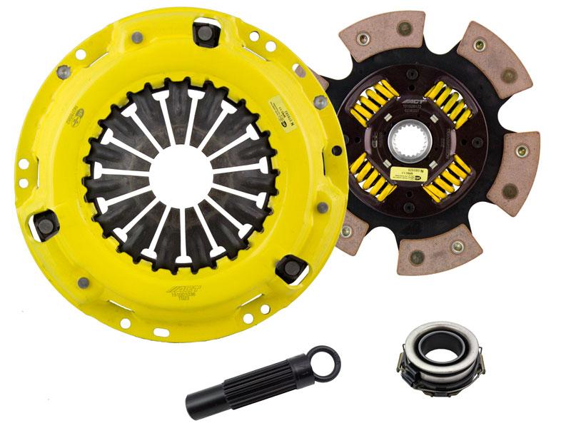 ACT HD/Race Sprung 6 Pad Kit - 88-89 Toyota Celica All Trac AWD Turbo - TY3-HDG6