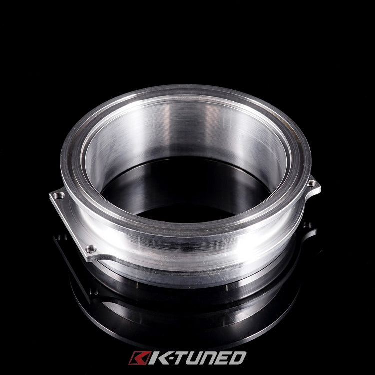 K-Tuned 90mm Throttle Body Inlet - 4" V-Band (Does NOT fit 2019 Throttle Bodies KTD-TB9-B10, KTD-TB9-K10, KTD-TB9-D10) - KTD-TB9-40VB