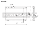 Koyo Radiator - 01-05 Lexus IS300 (w/ Manual Transmission) - VH010934N