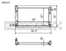 Koyo Radiator - 17-22 Subaru Impreza 2.0L Non-Turbo / 18-22 Crosstrek 2.0/2.5L Non-Turbo - VH093470