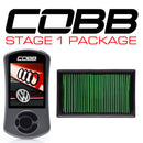 Cobb Tuning  Stage 1 Power Package with DSG / S Tronic Flashing for Volkswagen (Mk7) Golf, (Mk7/Mk7.5) GTI, Jetta (A7) GLI, Audi A3 (8V) - VLK0020010-DSG