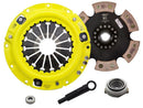ACT HD/Race Rigid 6 Pad Kit - 87-89 Mazda 323 GTX Turbo - Z61-HDR6