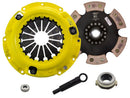 ACT HD/Race Rigid 6 Pad Kit - 01-03 Mazda Protege 2.0, Mazdaspeed Turbo - Z66-HDR6
