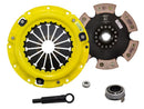 ACT HD/Race Rigid 6 Pad Kit - 94-05 Mazda Miata 1.8, Mazdaspeed Turbo, 90-93 Miata Upgrade - 225mm - ZM2-HDR6