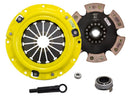 ACT XT/Race Rigid 6 Pad Kit - 94-05 Mazda Miata 1.8, Mazdaspeed Turbo, 90-93 Miata Upgrade - 225mm - ZM2-XTR6