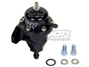 Aem Honda/acura Adjustable Fuel Pressure Regulator - Offset Flange 25-301Bk