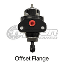 Aem Honda/acura Adjustable Fuel Pressure Regulator - Offset Flange W/ 90 Deg Return 25-304Bk
