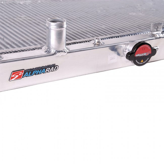 Skunk2 Alpha Series Full-Size Dual-Core Aluminum Radiator - 1988-1991 Honda Civic CRX - 349-05-1500