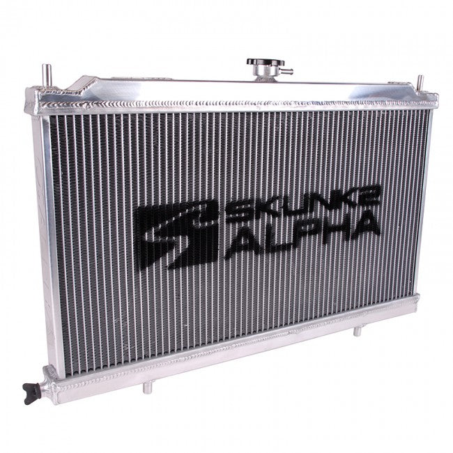 Skunk2 Alpha Series Full-Size Dual-Core Aluminum Radiator - 1988-1991 Honda Civic CRX - 349-05-1500