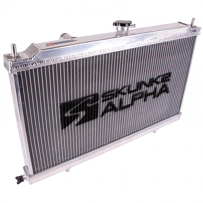 Skunk2 Alpha Series Full-Size Dual-Core Aluminum Radiator - 1988-1991 Honda Civic CRX - 349-05-1500