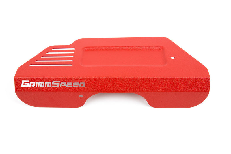 Grimmspeed Pulley Cover RED - Subaru/Toyota BRZ/FRS/86 - 099031