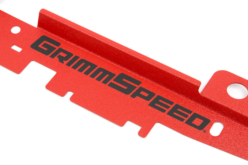 Grimmspeed Radiator Shroud RED - Subaru 05-09 Legacy, 05-07 Outback -  096032