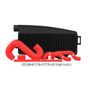 Mishimoto Subaru WRX/STI 2001-2007 Performance Black Top-Mount Intercooler w/ Red Hoses - MMTMIC-WRX-01BKRD