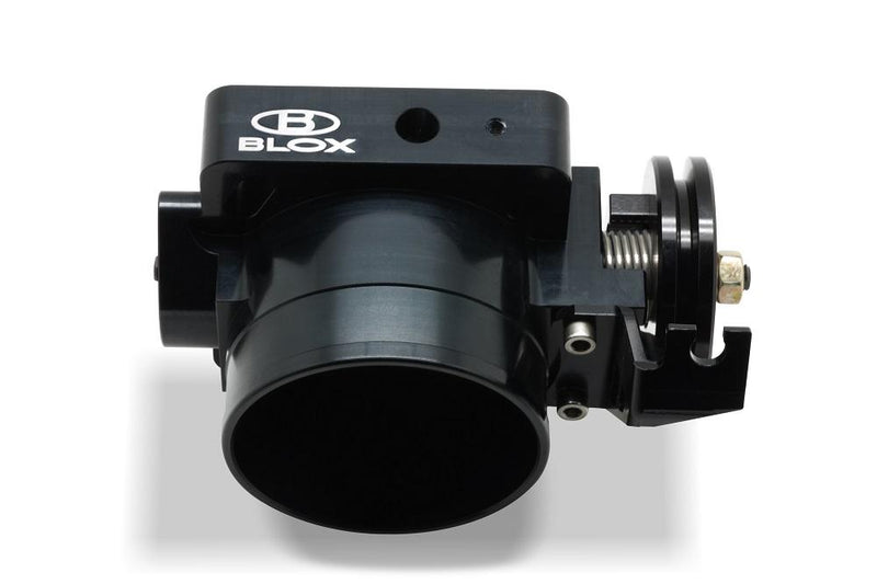 Blox Racing 70mm Billet Throttle Body - Anodized Black - K-Series RBC/RRC - BXIM-00217-BK