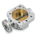 Blox Racing 76mm Silver Billet Throttle Body V2 - Honda B/D/H/F Series - BXIM-00205-SI-V2