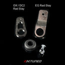 K-Tuned Bolt-On Rad Brackets - KSwap w/ Half Rad - 94-01 Integra, 92-00 Civic, (EG/DC2/EK) - BOR-HR-UNV