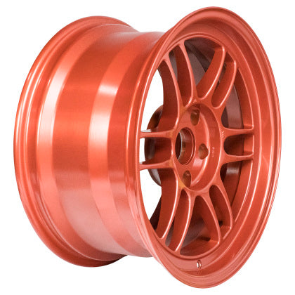 Enkei RPF1 17x9 5x114.3 35mm Offset 73mm Bore Orange Wheel - 3797906535OR