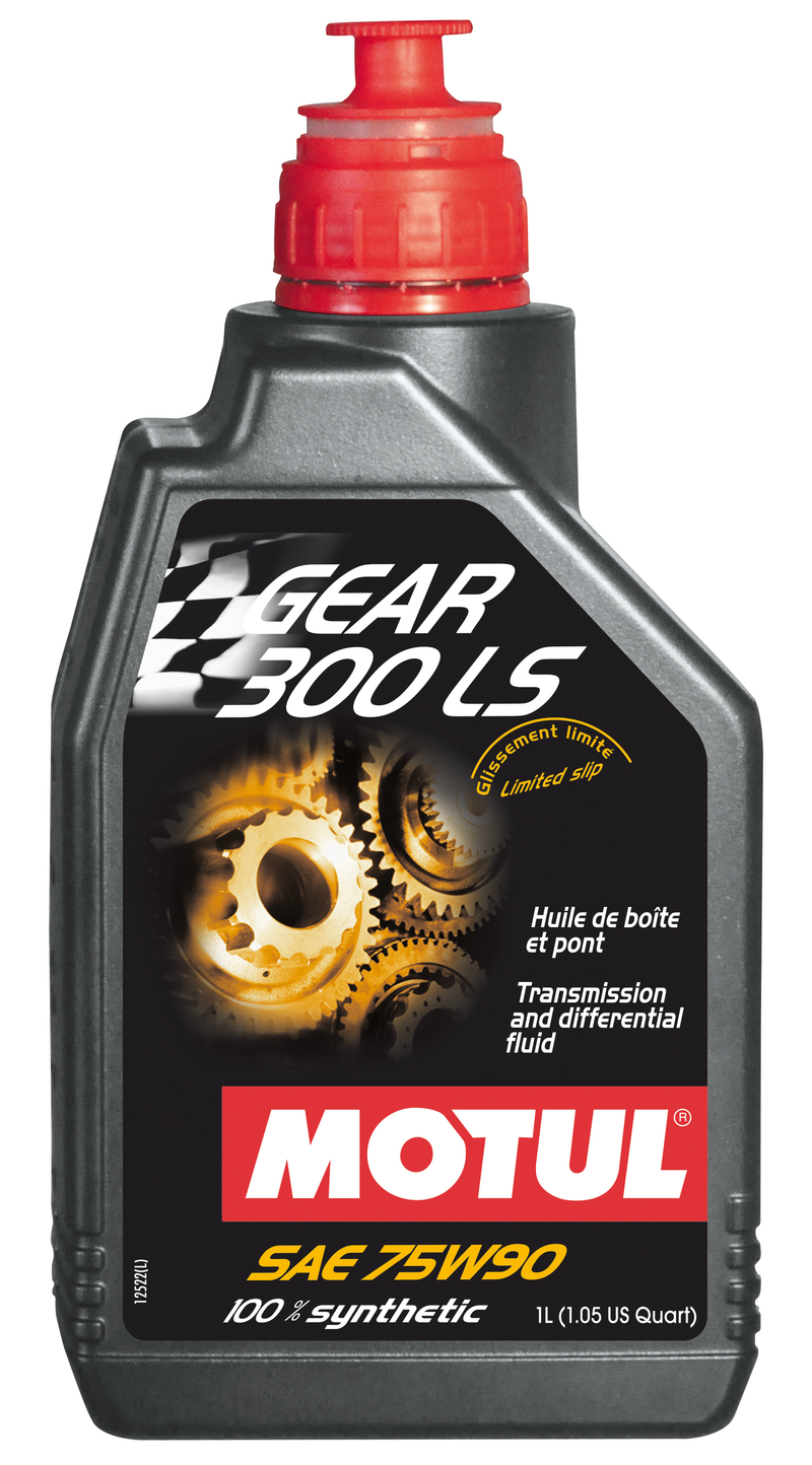 Motul GEAR 300 LS 75W90 Gear Oil - 1L (1.05 qt.) - 105778