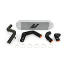 Mishimoto Ford Focus ST Intercooler Kit, 2013-2018, Silver Cooler, Black Pipes - MMINT-FOST-13KBSL