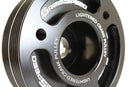 Grimmspeed Lightweight Crank Pulley BLACK - Subaru All EJ Engines - 095015BK
