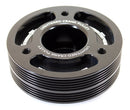 Grimmspeed Lightweight Crank Pulley BLACK - Subaru All EJ Engines - 095015BK