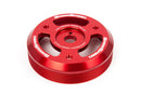 Grimmspeed Crank Pulley RED - Subaru FA/FB Engines [Equipped w/1-Piece OEM Pulley] - 095024