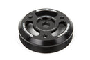 Grimmspeed Lightweight Crank Pulley BLACK - Subaru FA/FB Engines [Equipped w/1-Piece OEM Pulley] - 095023