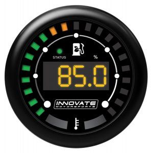 Innovate Motorsports MTX-D: Ethanol Content % & Fuel Temp Gauge Kit (Ethanol Sensor NOT included) - 3912