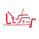 Mishimoto Silicone Radiator Hose Kit, Red - Volkswagen Corrado VR6 1992-1994 - MMHOSE-VR6-92RD