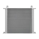 Mishimoto Universal 34-Row Oil Cooler, Silver - MMOC-34SL