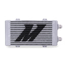Mishimoto Universal Dual Pass Bar and Plate Oil Cooler, Small Silver - MMOC-DP-SSL
