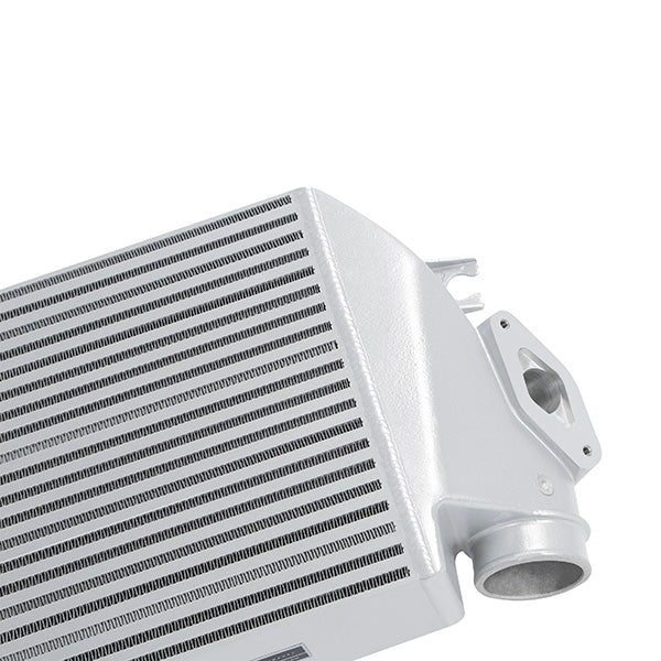 Mishimoto Subaru WRX 2008-2014 Top-Mount Intercooler Silver Cooler, Black Hoses - MMTMIC-WRX-08SLBK