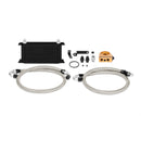 Mishimoto Subaru STI 2008-2014 Thermostatic Oil Cooler Kit, Black - MMOC-STI-08TBK
