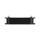 Mishimoto Universal 10-Row Oil Cooler, -6AN, Black - MMOC-10-6BK