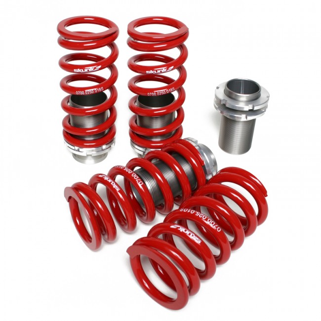 Skunk2 Drag Launch Adjustable Sleeve Coilovers - 89-00 Honda Civic / CRX, 90-01 Acura Integra, 93-97 Del Sol - 517-05-0730