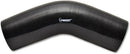 Vibrant 45 Degree Silicone Hose, 1.75" I.D. x 5.00" Leg Length - Black  - 2854