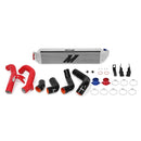 Mishimoto Honda Civic 1.5T/Si 2016+ Performance Intercooler Kit, Silver w/ Red Piping - MMINT-CIV-16KSLWRD