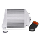Mishimoto Subaru WRX 2008-2014 Top-Mount Intercooler Silver Cooler, Black Hoses - MMTMIC-WRX-08SLBK