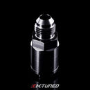 K-Tuned 3/8 EFI to 6AN Fitting - Threaded Locking Clip - KTD-38E-6AN