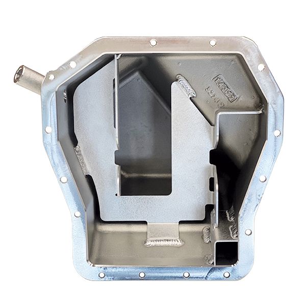 Killer B Cast Performance Oil Pan, High Flow Pickup, & Baffle, Subaru EJ Series - PPBC-HF