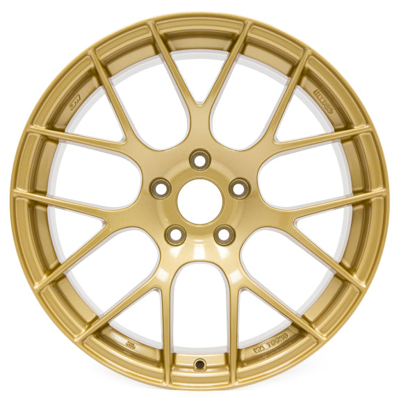Enkei Raijin 18x9.5 35mm Offset 5x114.3 Bolt Pattern 72.6 Bore Diameter Gold Wheel - 467-895-6535GG